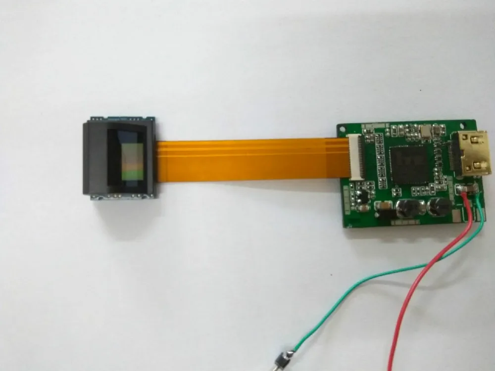 HD Micro display FLCOS er 1280X720P VR схема отображения виртуальной реальности|Детали и