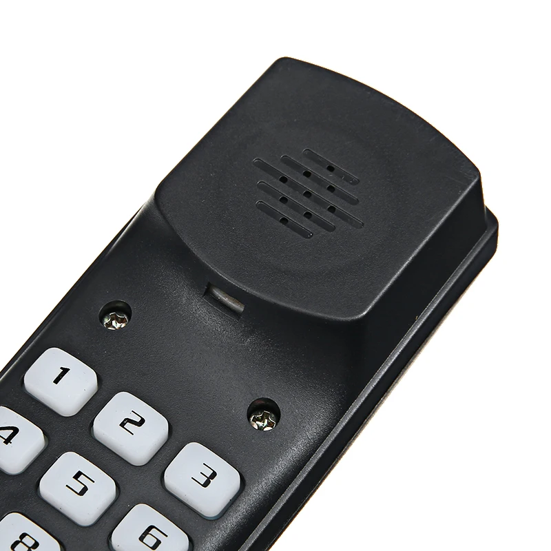 new arrival mini phone landline telephone wired hanging telephone desktop suitable for business phone home office telephone free global shipping