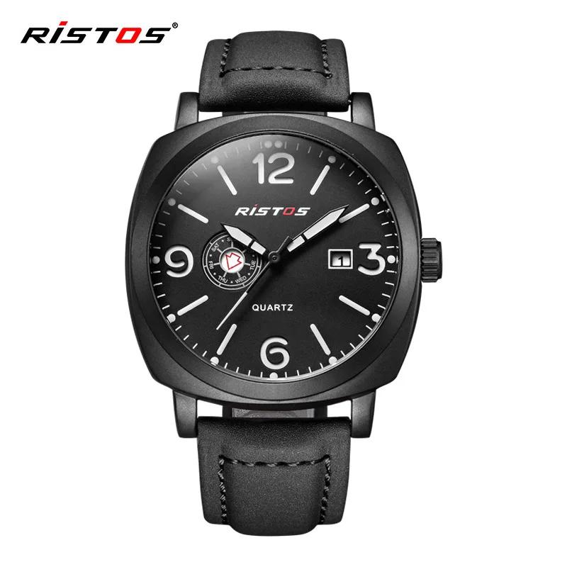

Lisos sports watch men's fashion casual waterproof calendar men's watch Square Watch 9336
