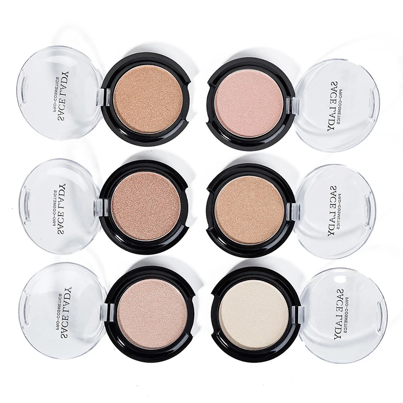 SACE LADY 6 цветов Сияющие румяна гладкие контур лица для макияжа хайлайтер пудра
