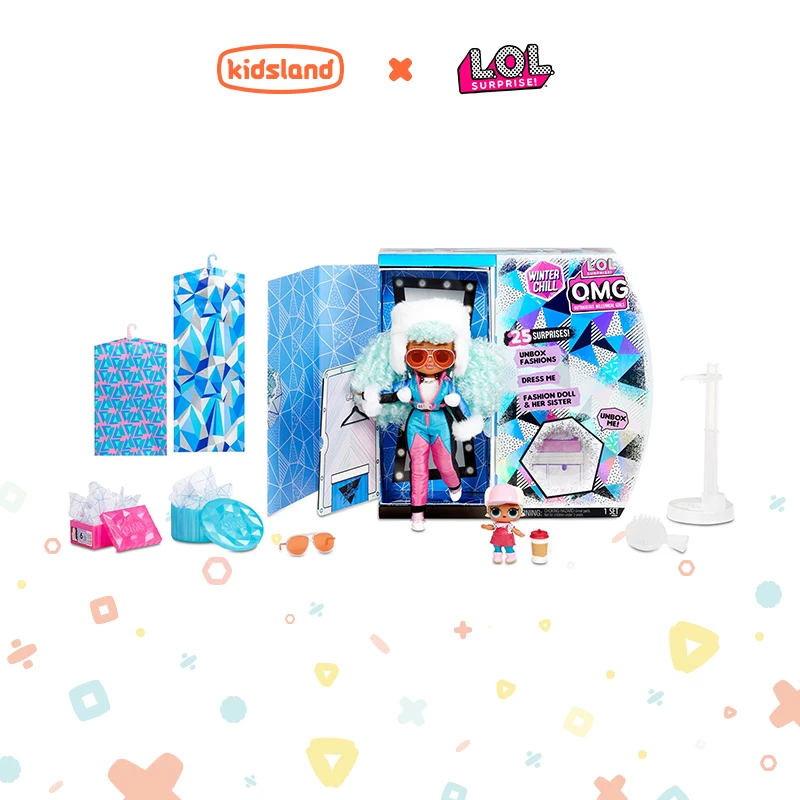 

Original Lol Surprise Doll OMG Big Sister Girl Toy Hairdressing Fashion Matching Doll Toy Children's Gift Action Figure Toys