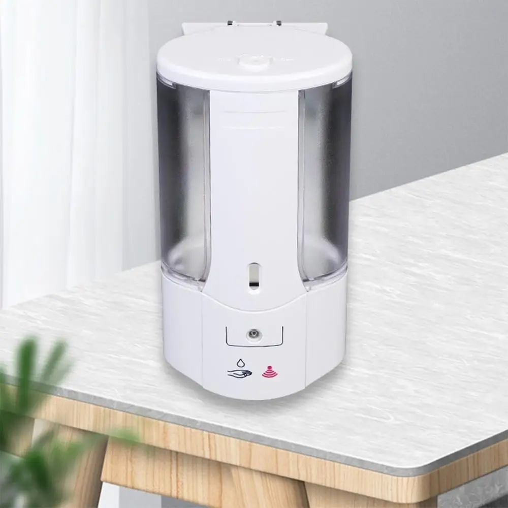 

Soap Dispenser Battery Powered Wall-Mount Automatic IR Sensor Touch-free Kitchen Soap Lotion Pump for Kitchen Bathroom