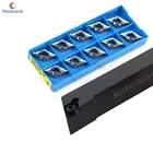 Твердосплавные пластины DCMT11T3 DCGT, 10 шт., 1 шт., SDJCR1616H11 SDJCR2020K11 SDJCR2525M11, набор токарных инструментов для наружной обточки Arbor SDJCL
