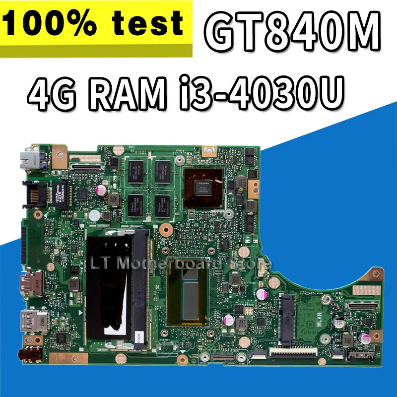 

TP500LN материнская плата для ноутбука For Asus TP500LN TP500LNG TP500LA TP500L TP500 протестированный Оригинал материнская плата 4G Оперативная память i3-4030U GT840M