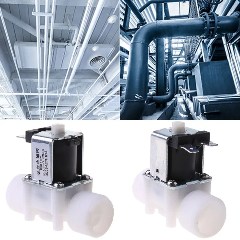 Модный 3/4 &quotDC12V PP N/O Электрический электромагнитный клапан устройство управления