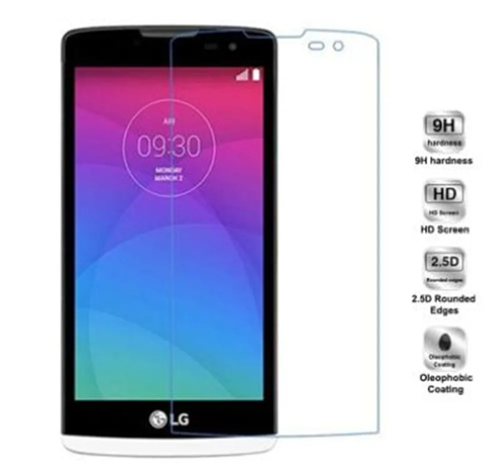 Защитное стекло для LG Leon 4G Lte C40 C50 H324 H340 450 H320 H340N MS345 2.5D защитная пленка для экрана передней панели