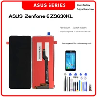 for asus zenfone 6 zs630kl lcd for asus zenfone 6 zs630kl display lcd screen touch digitizer assembly with disassembly tools