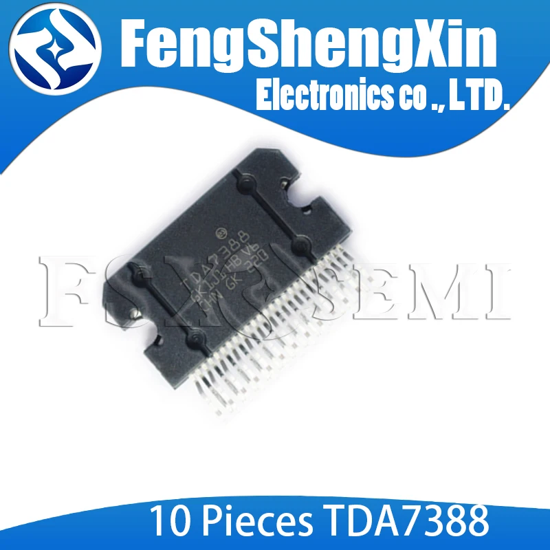 10 шт./лот TDA7388 ZIP25 TDA7388A ZIP 7388A 25 42W quad bridge автомобильный Радио Усилитель|Интегральные