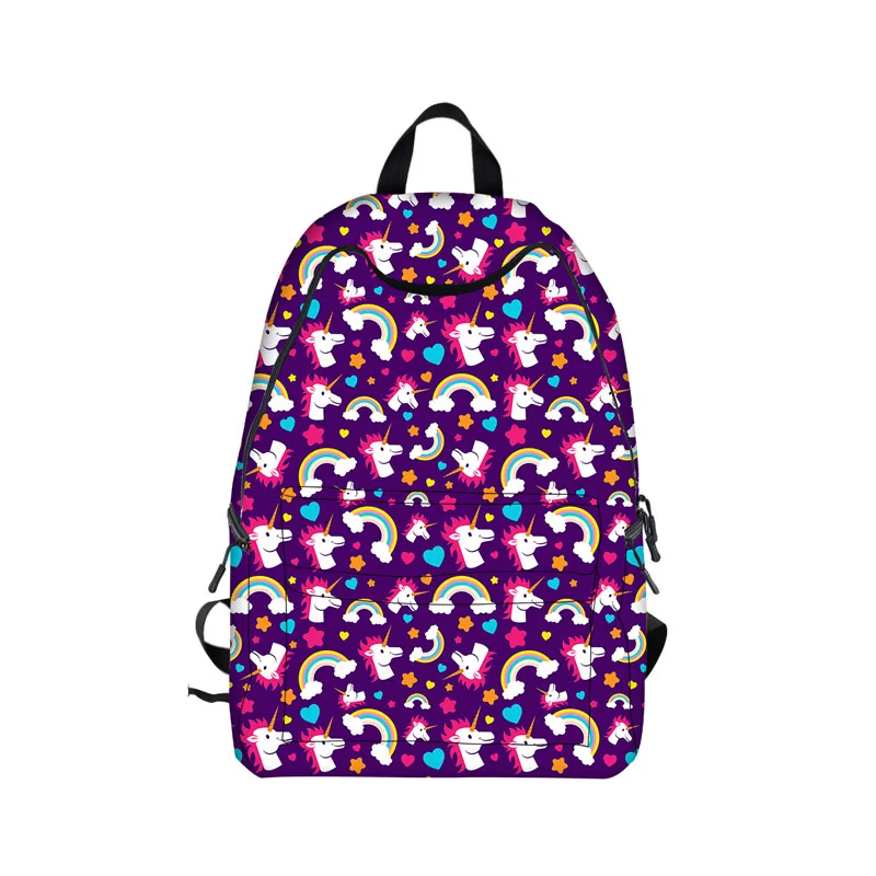 

M805 Fashion Cartoon Bag For Women Big Canvas Backpack Handbag