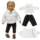 Симпатичная имитация куклы-человекоидов, белая пуховая куртка, детские игрушки, съемная одежда, кукла-человекоид, игрушка, подарок для детей