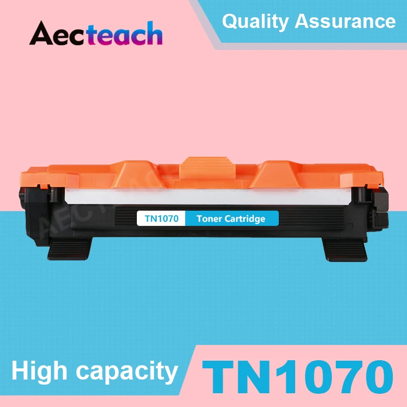 

Aecteach Compatible For Brother TN1070 Toner Cartridge HL-1110 1110E 1110R 1112 1112E 1202R DCP-1510 1510R Printer Black