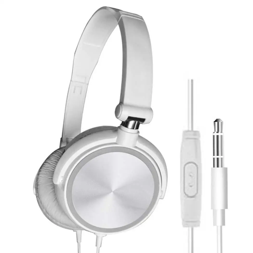 Проводные наушники Auriculares Con Cable гарнитуры бас Hifi Звук музыка стерео с микрофоном