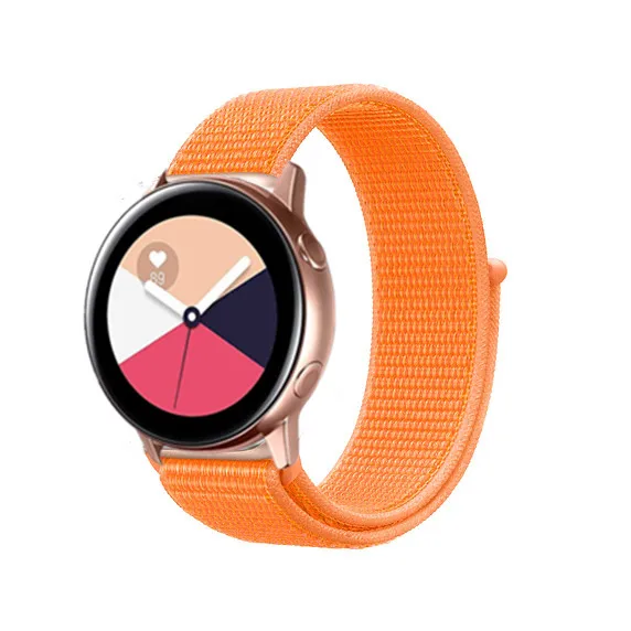 Huawei GT 2 нейлоновый ремешок для samsung Galaxy 42 мм 46 мм Active 2 gear S2 S3 20 мм 22 мм Sport Loop Huami Amazit GTR Bip браслет
