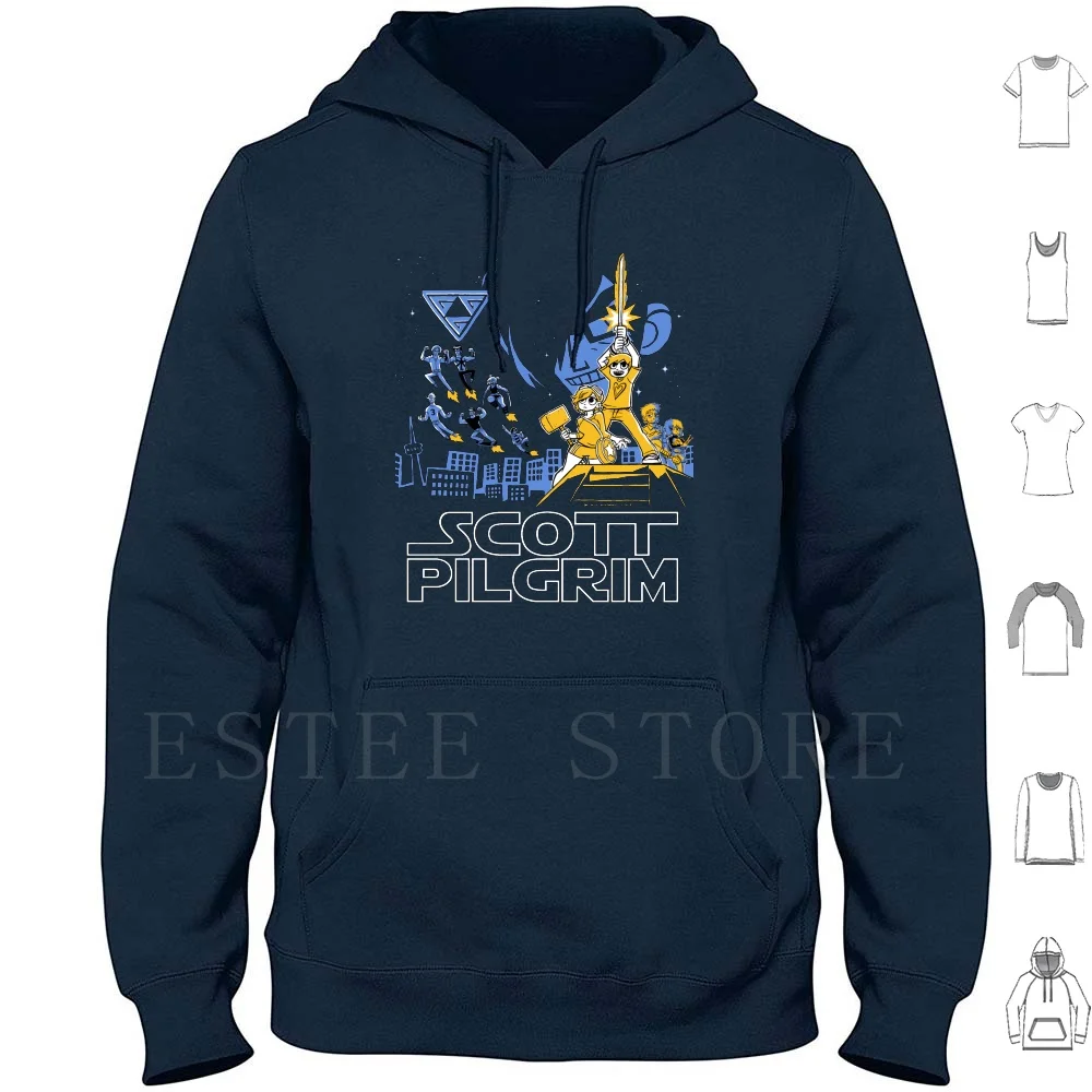 

Not So Long Ago Hoodies Long Sleeve Michael Pilgrim Pilgrim Scottpilgrim Eramona Ramona Flowers Ramonaflowers