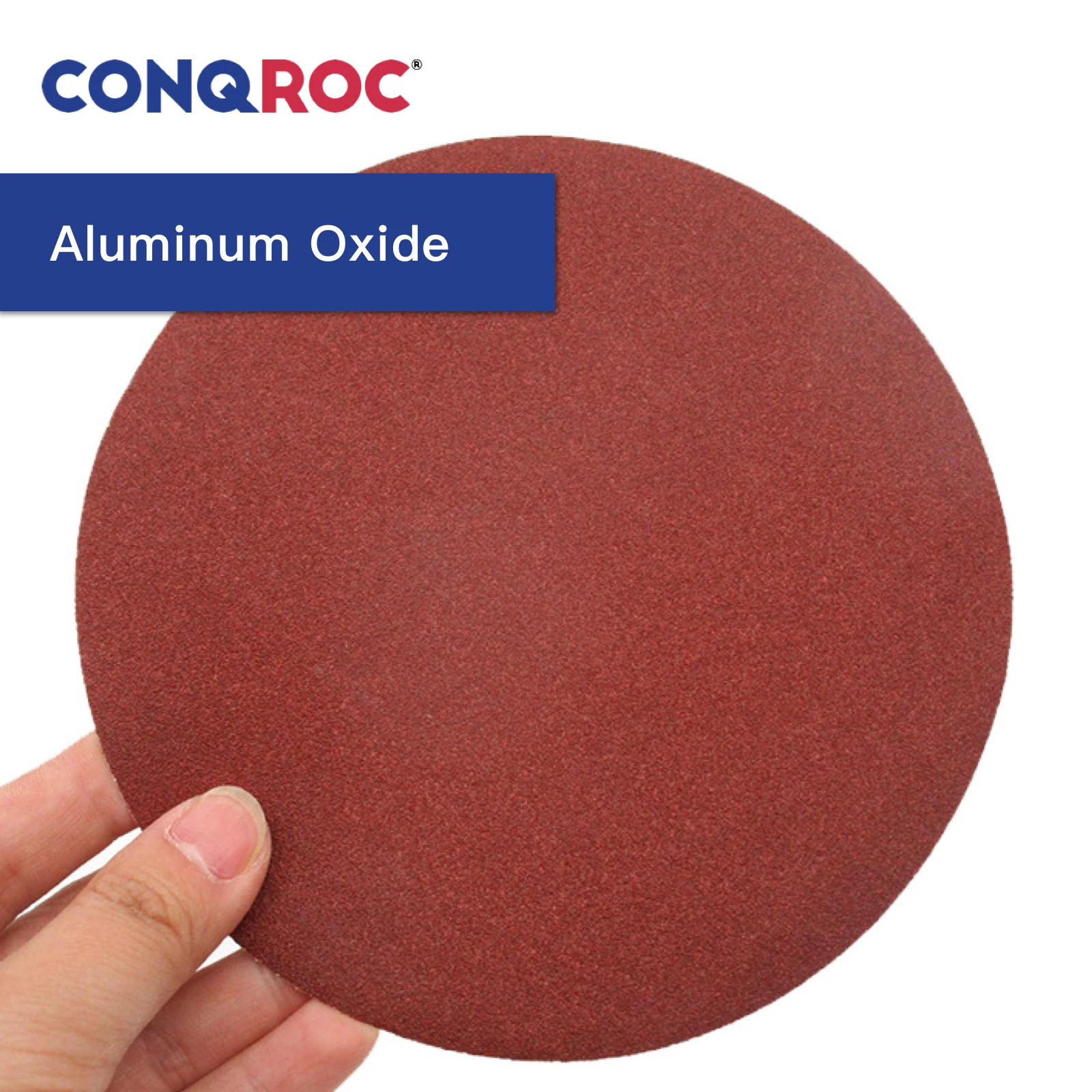 Красные шлифовальные диски из оксида алюминия 5 дюймов 125 мм 25 шт.|Абразивные