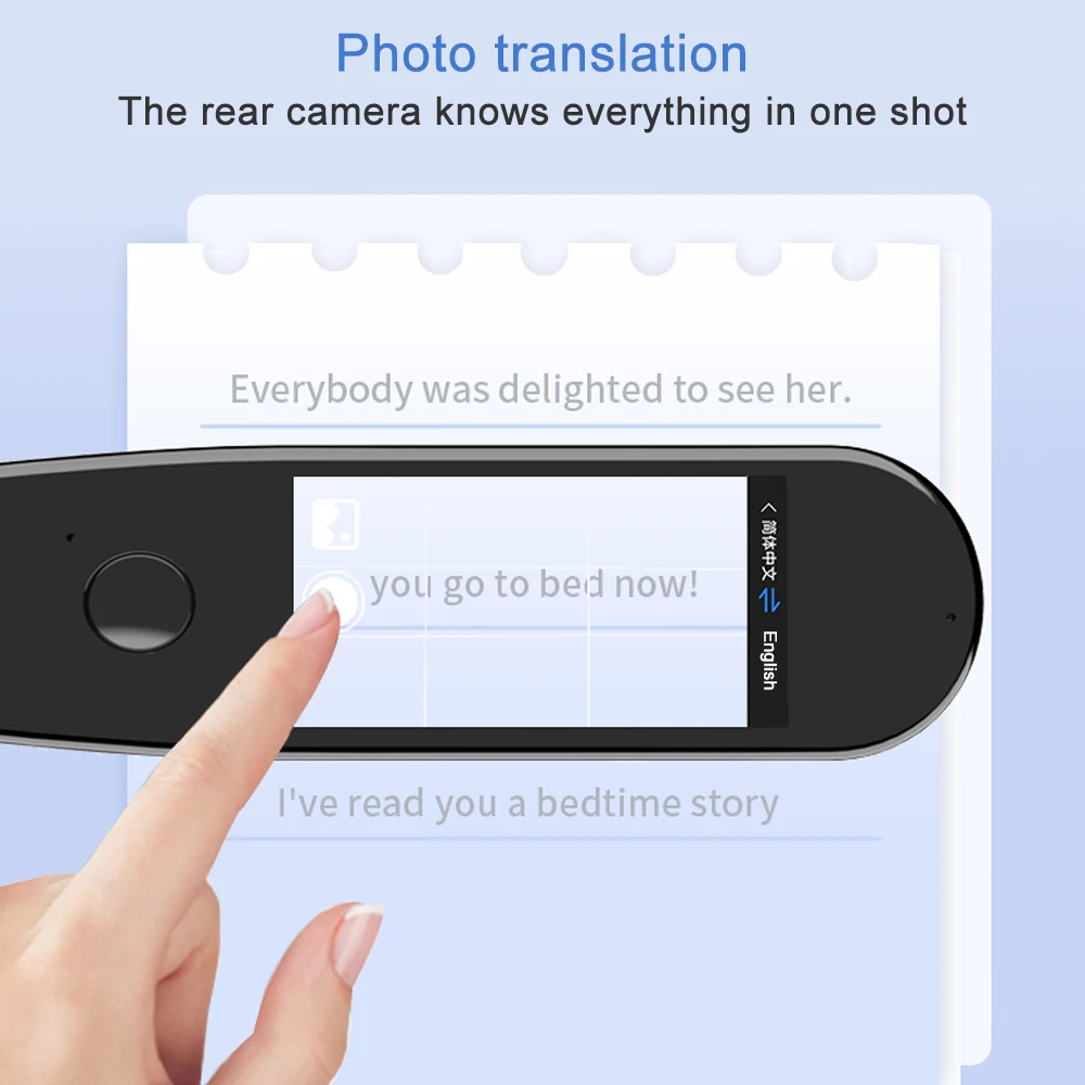 Портативный Умный сканер ручка для переводов электронный словарь мгновенный