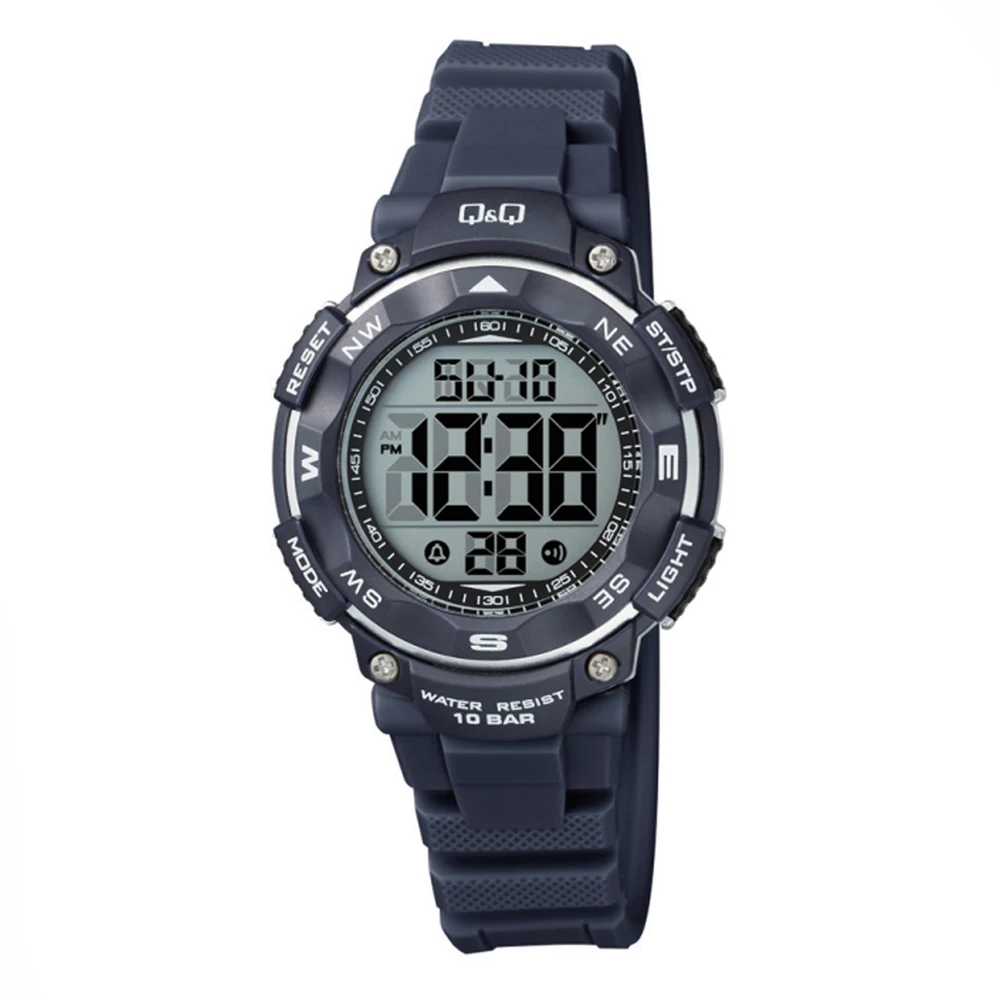 Q&Q M149J009 Женские электронные наручные круглые часы 100 м (WR 10 BAR)| |