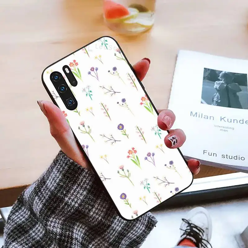 

Dried flowers Phone Case For Huawei honor Mate P 9 10 20 30 40 Pro 10i 7 8 a x Lite nova 5t