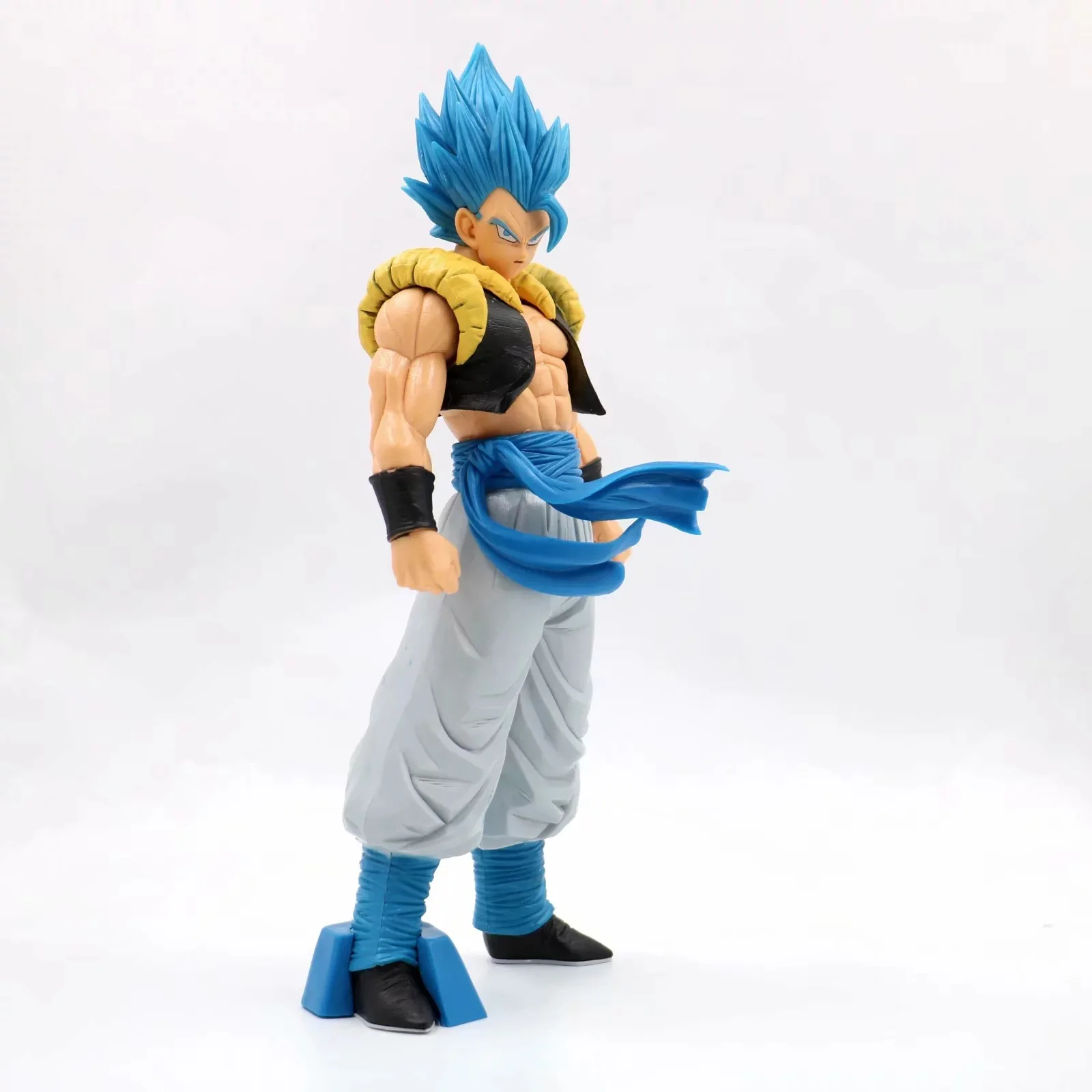 Аниме 32 см Dragon Ball Super GROS Grandista ROS Gogeta синие волосы ПВХ фигурка Коллекция Модель игрушки подарок