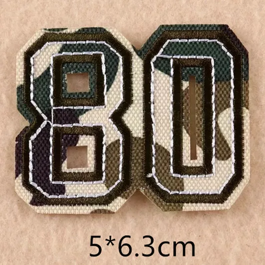 Military insignia army iron-on patches for clothing embroidered floral down jackets DIY sequined applique badges | Дом и сад