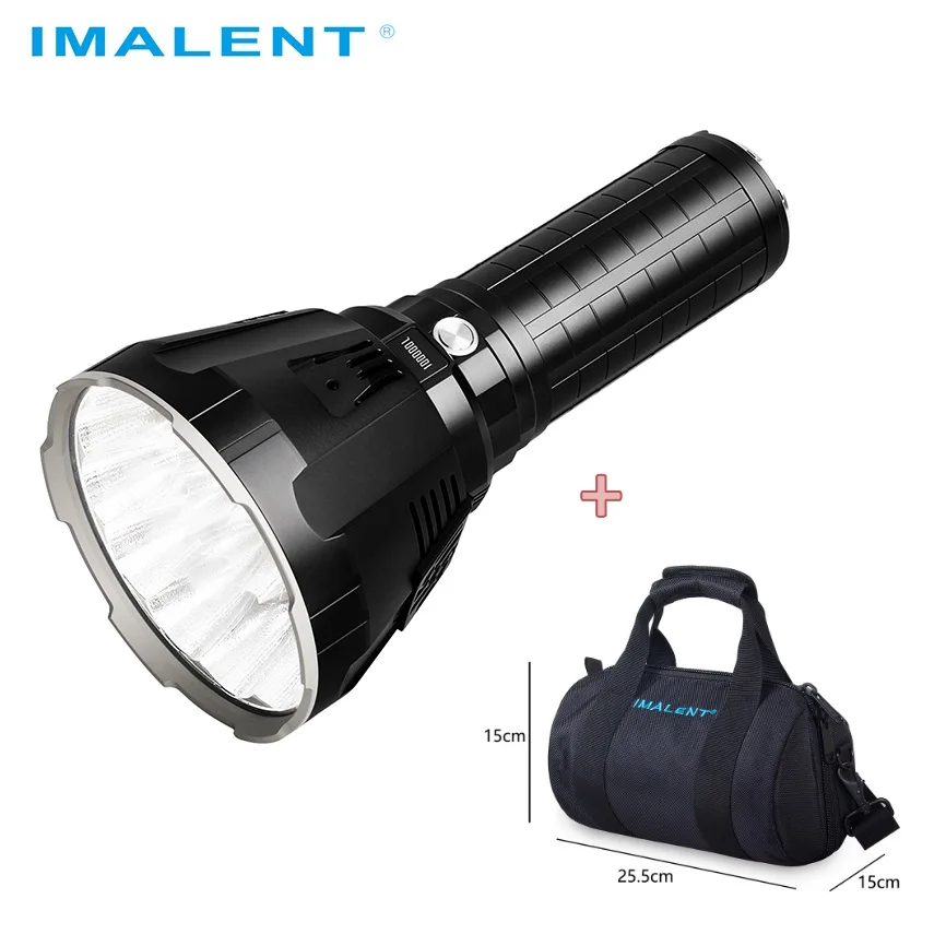 Original IMALENT MS18 LED Flashlight 100000 LM CREE XHP70.2 High Power Military Rechargeable Lantern for Camping Self Defense enlarge