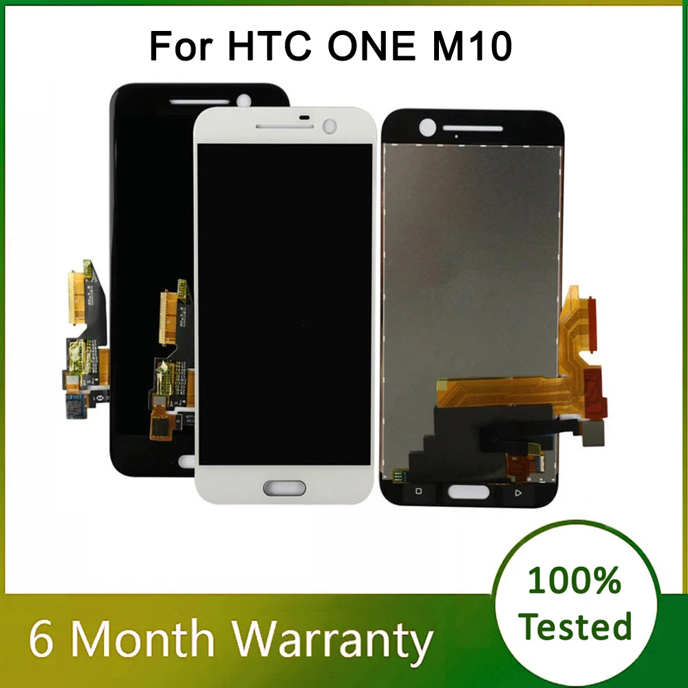 ЖК дисплей Экран для HTC один M10 Дисплей кодирующий преобразователь сенсорного
