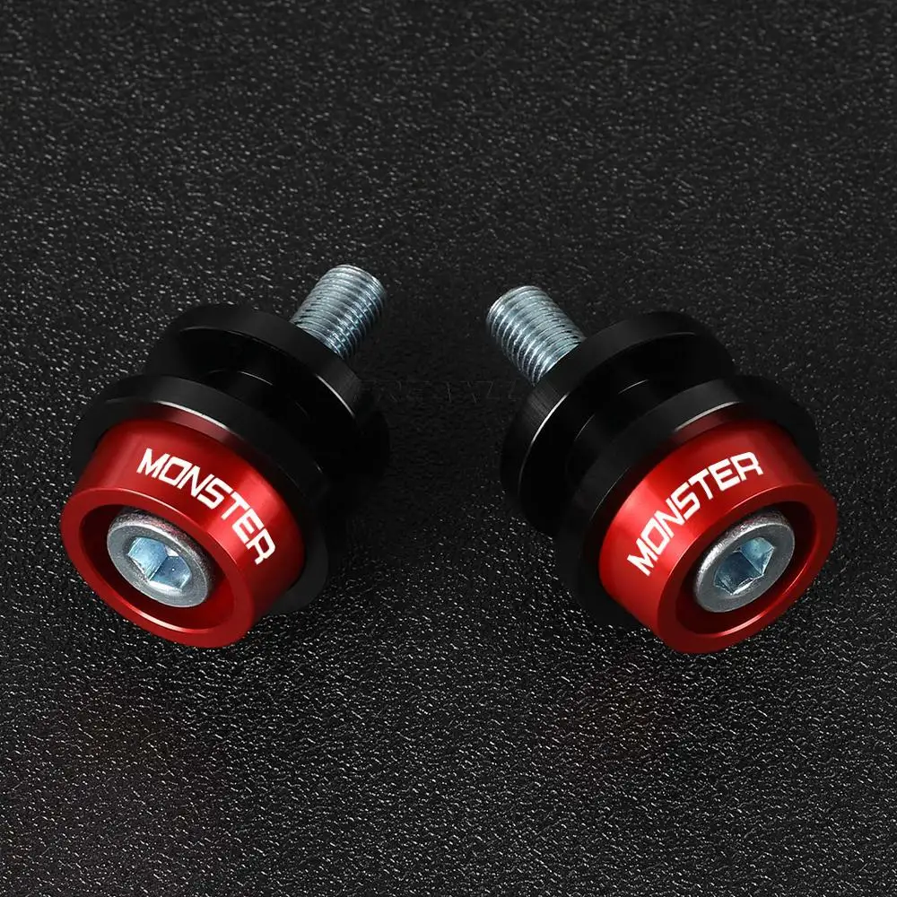 

FOR Ducati MONSTER 797 2017 2018 2016 Motorcycle Swingarm Spools slider stand screws 400 620 695 696 796 821 1100 1200/S/R