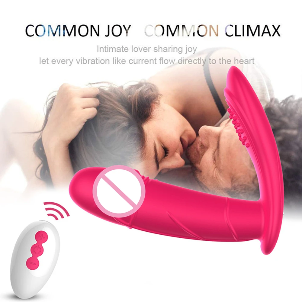 Носимый вибратор фаллоимитатор 10 скоростей вибрирующие трусики вагинальный