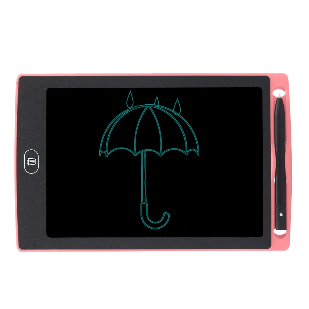 

8.5in LCD Writing Pad Children Smart Graffiti Drawing Board Monochrome Handwriting