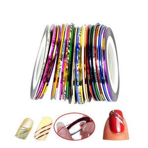 Наклейки для ногтей, Круглые, разноцветные, 10, шт.упак., аксессуары для самостоятельного маникюра