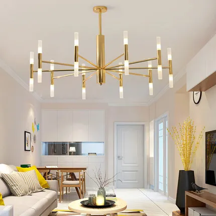 Скандинавский постмодерн роскошный светильник в простом стиле для гостиной