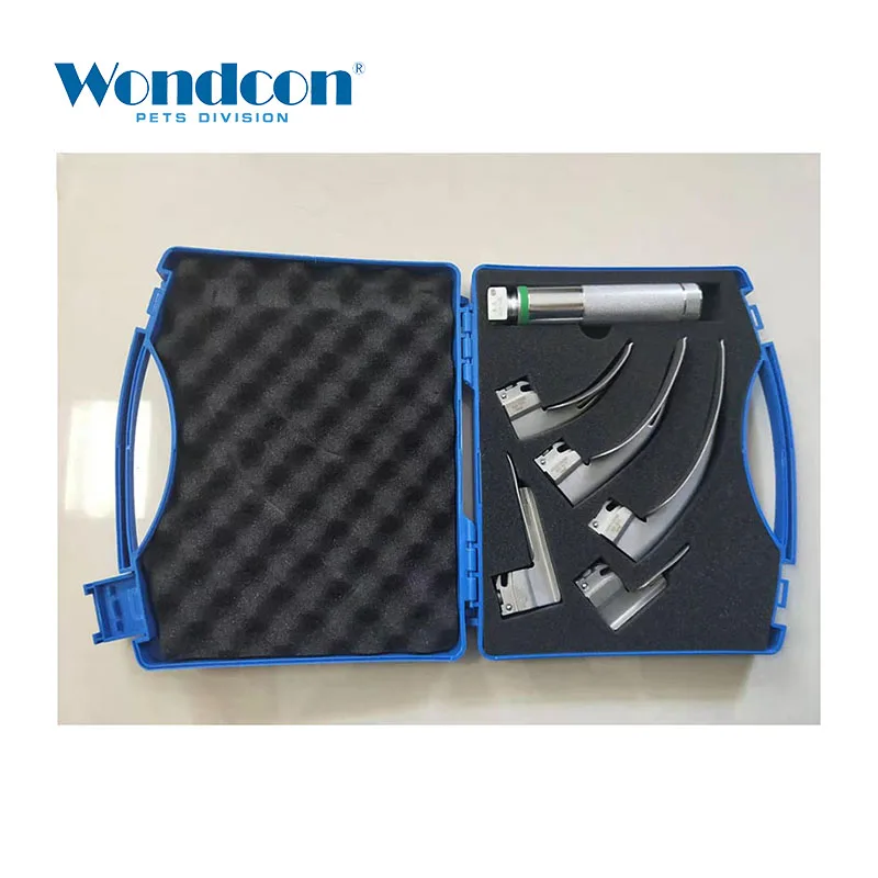 Ветеринарный Ларингоскоп для животных светодиодный холодсветильник с линзами 5