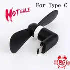Оригинальный портативный мини-вентилятор Micro USB, 5 В, 1 Вт, стандартный USB-тестер для Type-C, Type C