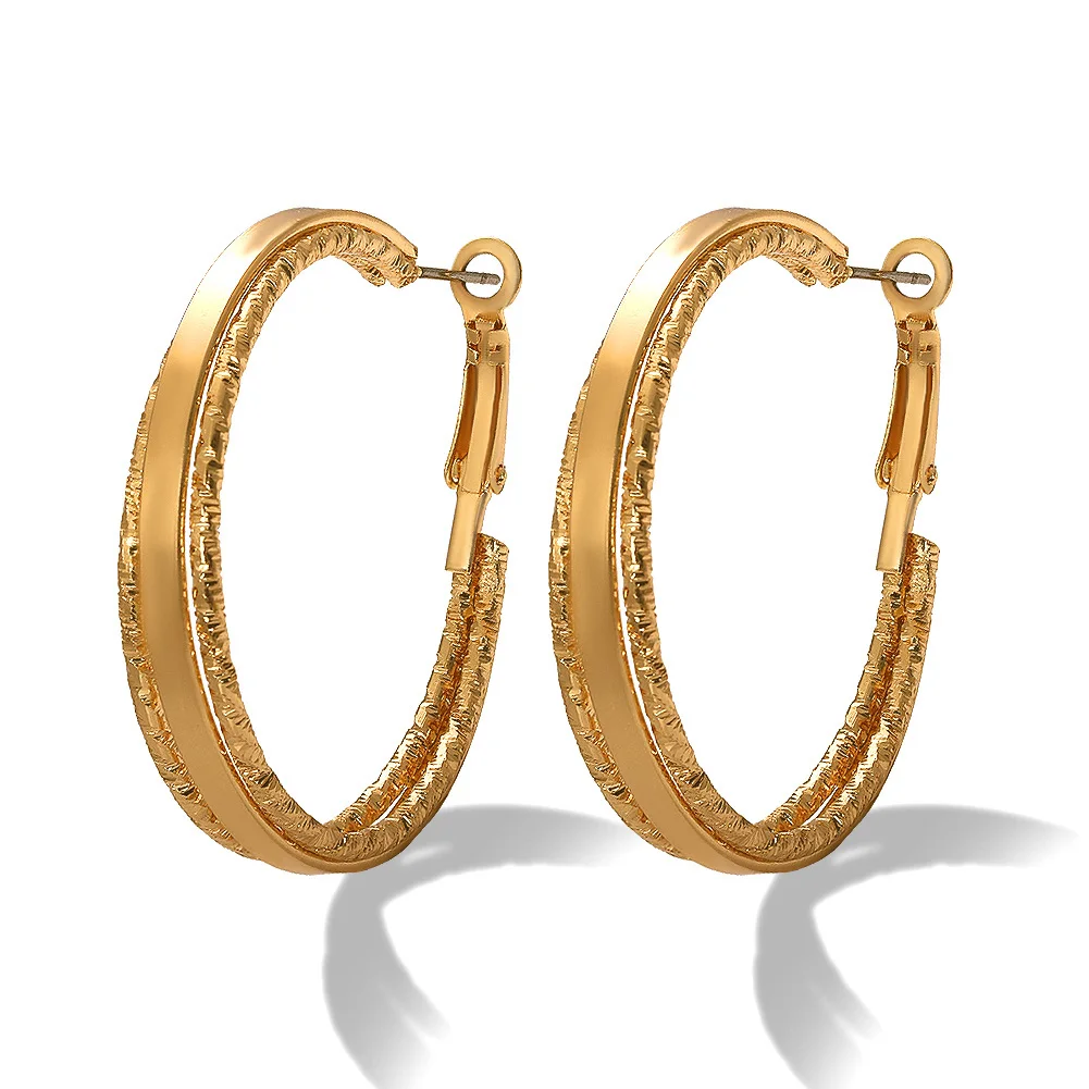 Gold 27 Girlgo винтажные 12 дизайнерских металлических висячих сережек для женщин, очаровательные сережки золотого цвета Za Maxi, рождественский подарок, ювелирное изделие - Окраска металла: Gold 27