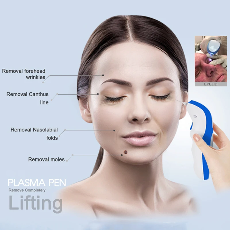Уход за кожей удаление пигмента омоложение лица плазменная ручка лифтинг машина