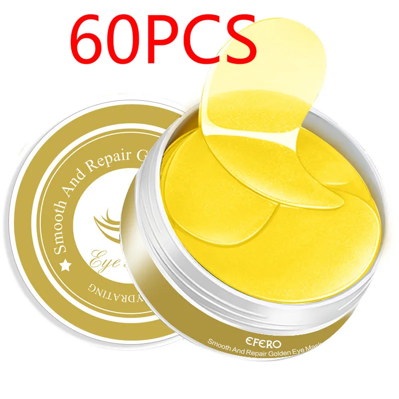 60PCS Style 2 50/60 шт маска для глаз гель Морские Водоросли Коллаген патчи для глаз под глазами мешки для удаления темных кругов увлажняющие подушечки для глаз маски уход за кожей - Цвет: 60PCS Style 2