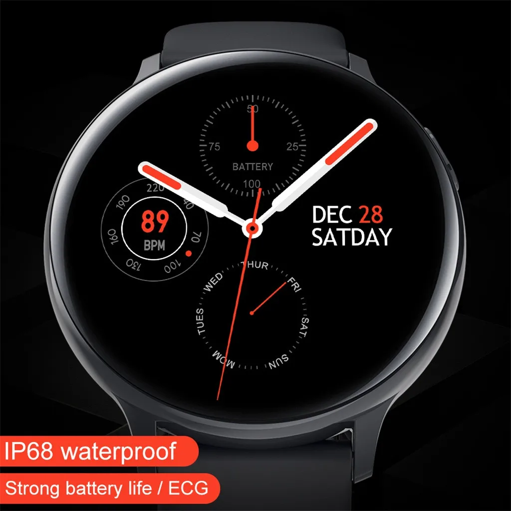 

S20 Fitness Smart Watch IP68 Waterproof Smart Watch 1.4 inch HD Curved Screen Sport Heart Rate Monitor