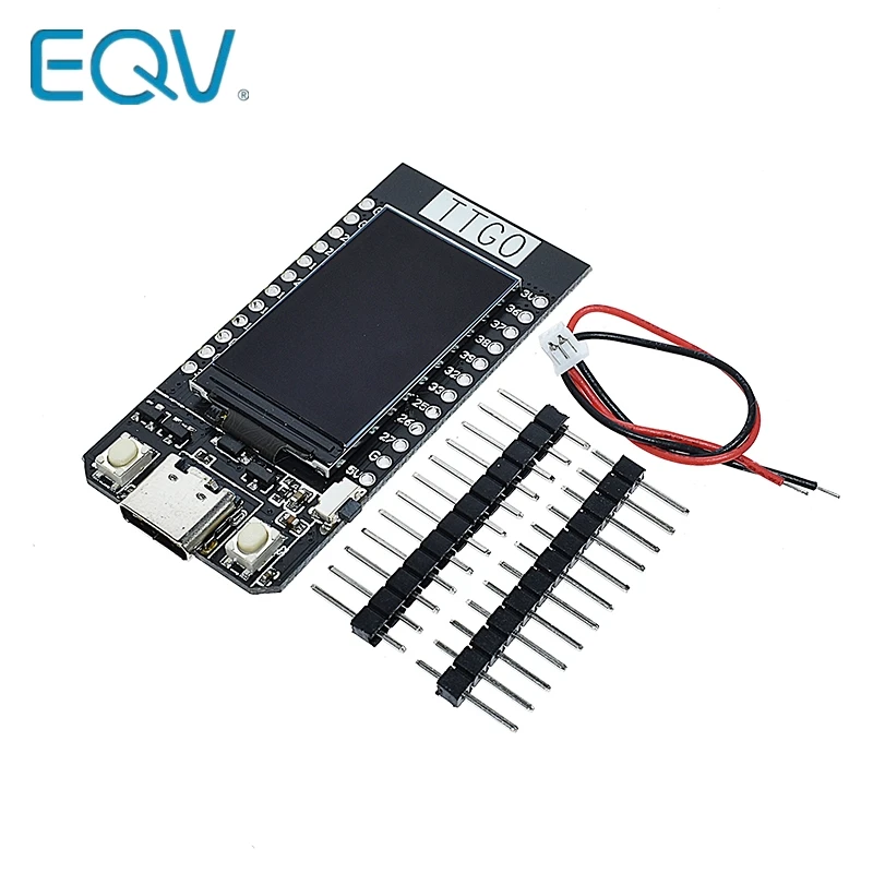 TTGO T Display ESP32 WiFi E Bluetooth модуль макетная плата для Ar duino 1 14 Polegada LCD|Интегральные схемы|