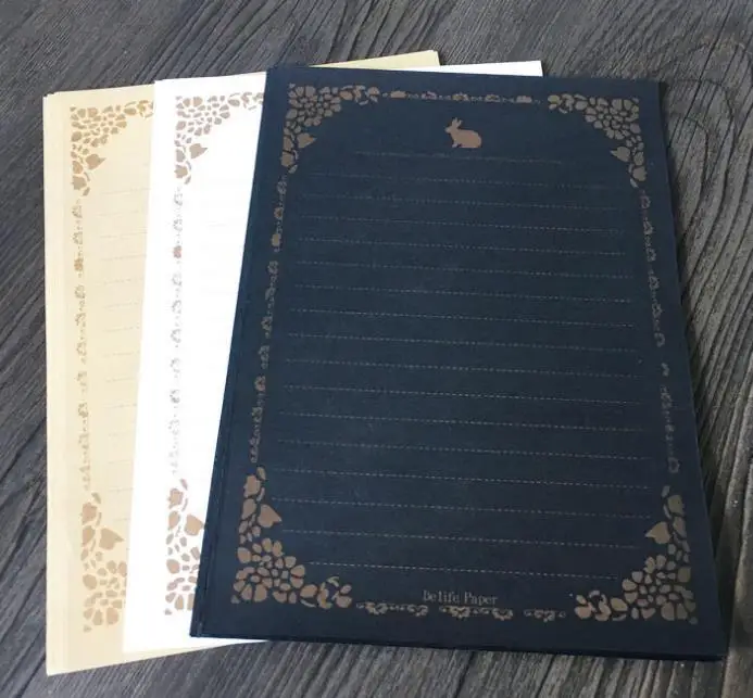 8 шт./компл. бумага для письма в винтажном европейском стиле с надписью Love Kraft