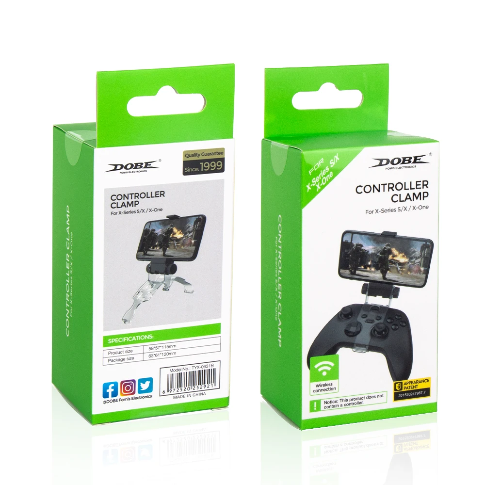 Зажим для джойстика X-Series S/X держатель геймпада зажим телефона подставка Microsoft Xbox