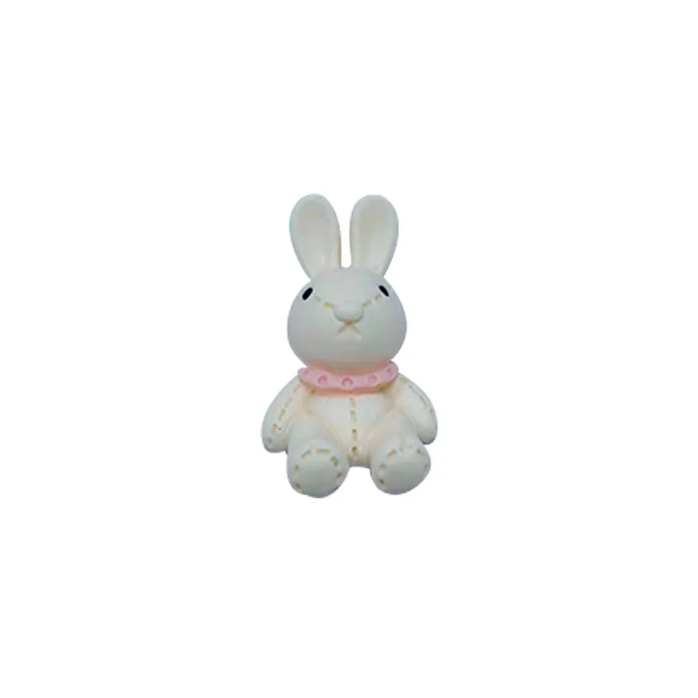 1PCS Resin Cute Cartoon Animals Fridge Magnetic Sticker Lovely Colorful Rabbit Bear Collar Bow Refrigerator Magnet Children Gift - купить по