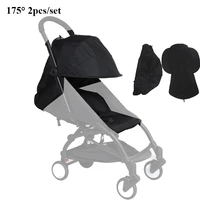 baby stroller accessories 175%c2%b0 for babyzen yoyo sunshade cover cushion pad canopy seat mattress fit yoya babytime pram hood