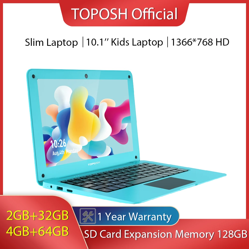 

Мини-ноутбук N3350, 10,1 дюйма, 4 + 64 ГБ, Windows 10 Pro