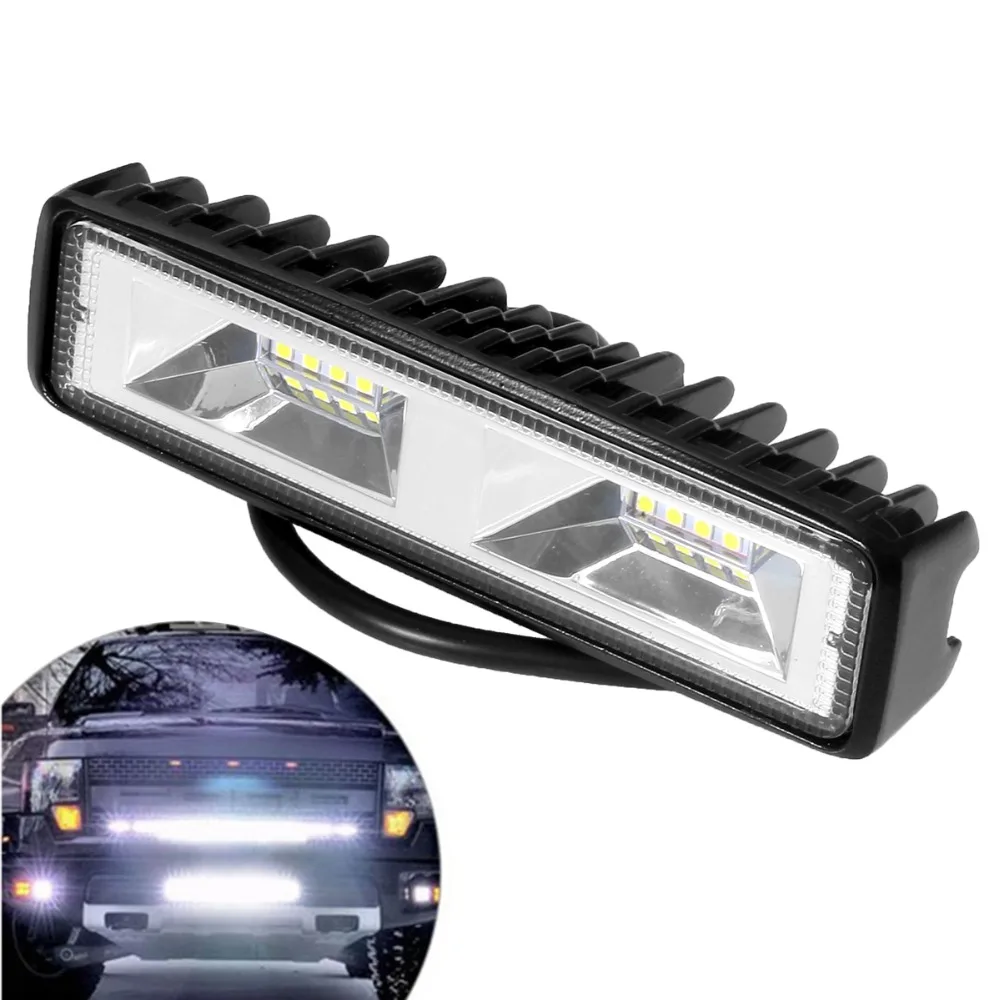 

1pcs LED Bar 16 LED Light Bar for SUV ATV JEEP Truck 4WD 4x4 12V 24V LED Work Light Driving Fog Offroad