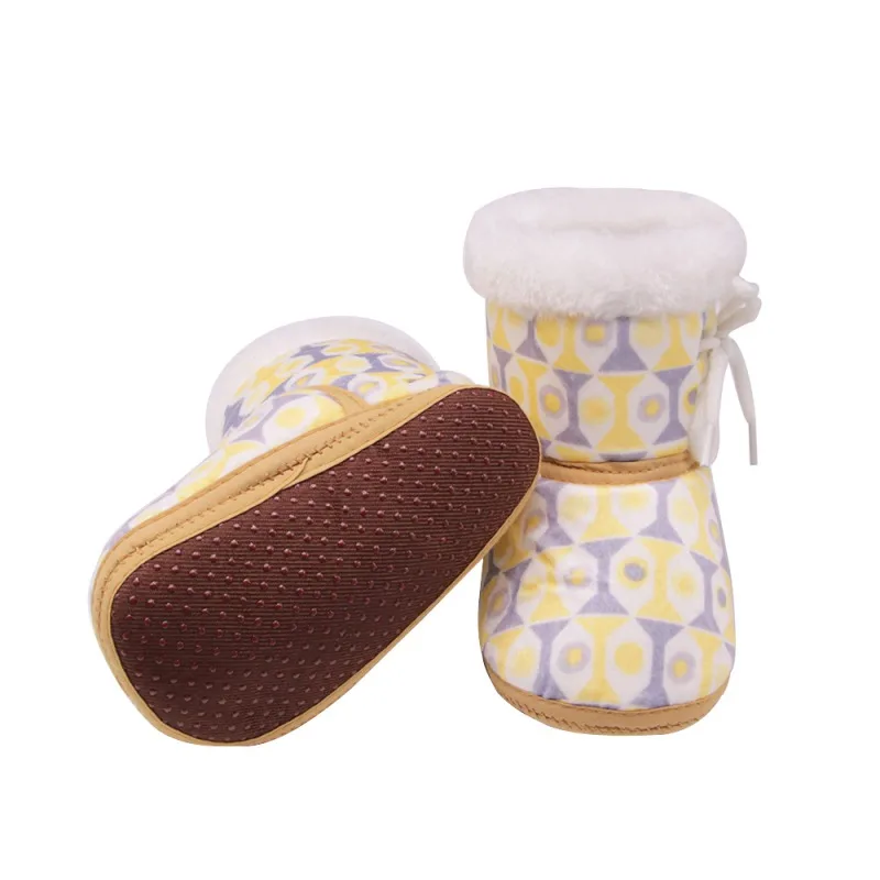 Детские сапоги Теплая зимняя обувь 5 стилей Детская для новорожденных Зимняя с