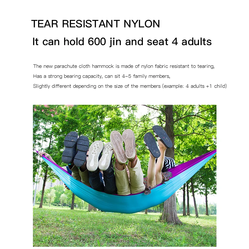 

Lightweight Portable Camping Hammock with Anti-mosquito bites for Outdoor Camping Using sleeping Outdoor Furniture Free shipping