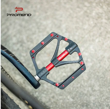 Ульсветильник легкие велосипедные педали 251 г Ti Axle из магниевого сплава с ЧПУ