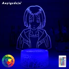 Haikyu! Светодиодный ночсветильник аниме Kozume Kenma лампы для спальни Декор ночсветильник детский подарок на день рождения Haikyuu Kenma светильник