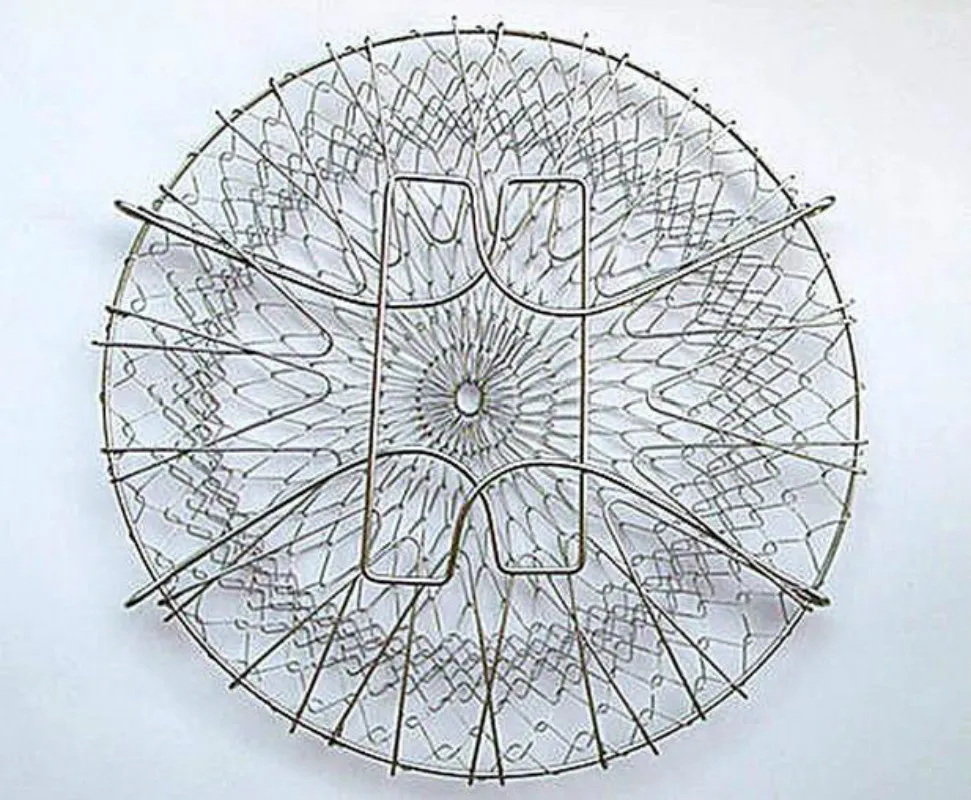 Складная промывка паром из нержавеющей стали корзина для шеф повара ситечко