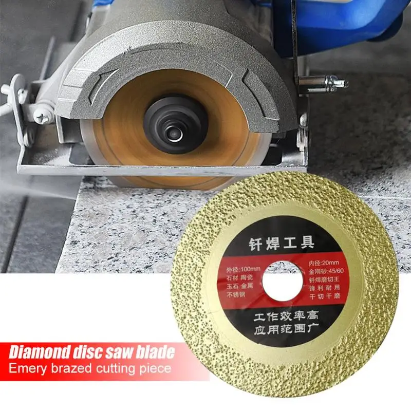 

Durable Rotary Diamond Saw Blade Circular Multi-purpose Tools for Porcelain Tile Ceramic Dry Cutting Aggressive Disc